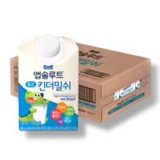 매일유업 앱솔루트 킨더밀쉬 200ml 24개입 1개, 4.8L