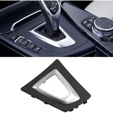 2013-2018 BMW 3 시리즈 시프터 트림 F30 F31 F34 F35 2014-2020 4 베젤 교체 F32 F33 F36 51169234131과 호환되는 TTCR-II, Black