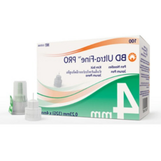 BD 인슐린 펜니들 x 멸균 주사침 바늘 32g 4mm 100개 320566