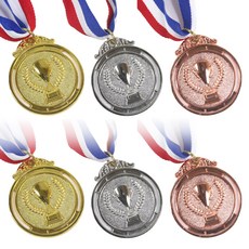 시상식 체육대회 우승메달 금은동 메달, 6개