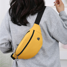 남녀공용 컬러 여행 미니 힙색 보조가방 포켓 멀티백 다용도