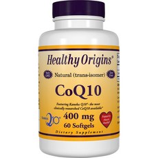 Healthy Origins 輔酶Q10軟膠囊 400mg, 60顆, 1罐