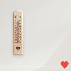 측정공구 벽걸이형 우드 섭씨 화씨 온도계 온습도계 측정기, 1, 신쓰 본상품선택