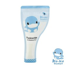 酷咕鴨 攜帶式奶粉分裝袋-25入夾鍊袋, 1個, 25