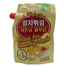 미담채 감자튀김 시즈닝파우더 버터양파맛 500g 10개 1박스