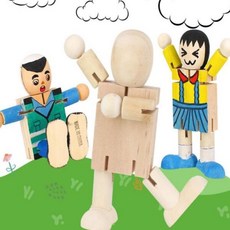 아트박스/셀플리 인형 만들기 키트 어르신 시니어 미술 취미 BB0330, 관절인형, 1개