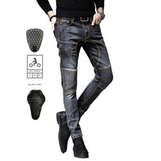 【ACOOL鞋庫文創】14-11防摔牛仔褲 機車褲 重機騎行褲 高彈 透氣