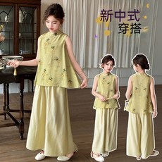 女童新中式套裝