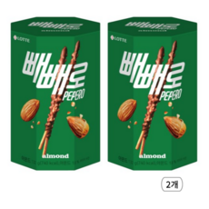 빼빼로 아몬드, 132g, 2개