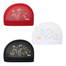 아레나 워터파크 메쉬 입문 초보 주니어 성인 수영모 수모 A5AC112 드로잉 7788359