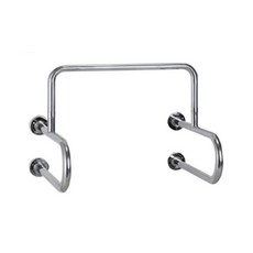 장애인화장실 소변기용 스텐 보조손잡이 32파이 안전손잡이 지지대 안전바, 1개