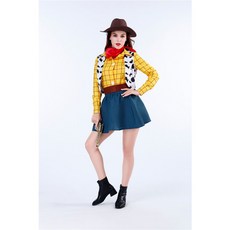 WULA烏拉 玩具總動員 胡迪 大人版服裝