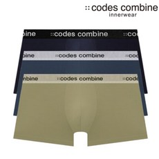 코데즈컴바인이너웨어 선물포장남성 베이직 드로즈 3종 세트 CEMDR961DNVBGKH 966542