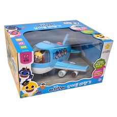 핑크퐁 아기상어 비행기 장난감 싱어롱 사운드 유아 어린이 선물, 1개