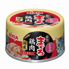 AIXIA愛喜雅 金罐燒津系列貓罐 70G*24罐/箱 燒津濃厚 妙喵 金罐特選, 1個, 金罐特選(原燒津)濃厚6號鮪魚.雞.蟹棒