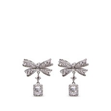 셀프포트레이트 보우 모티프 이어링