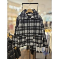 일로딜로 * 모던체크 하프코트 IDJC2610Z_괴정점