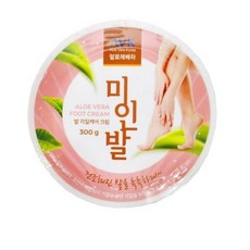 알로에베라 미인발 풋크림, 20개, 300g