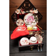 拜媽祖城隍夫人等神明胭脂水粉精緻拜拜用品聖誕敬獻神尊擺宴, 1個