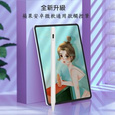 第四代通用版主動電容式觸控筆(附筆尖保護套), 白色, 1套