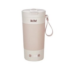 ikiiki伊崎家電 國際雙電壓調溫魔法杯 電熱水杯快煮杯 加熱保溫瓶 燒水壺 快煮壺 500ML IK-TK4208, IK-TK4208奶茶色, IK-TK4208奶茶色
