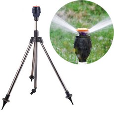 다이모공구 상승노즐 360도회전 삼각대 스프링쿨러 스프링클러, 1개