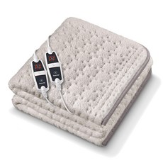 보이로 전기요 4단 그레이 프리미엄 워셔블 전기매트, 2인용 UB109 (140x150cm)