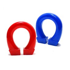 [아페페] 교육용 말굽자석 소형 U자형 자석 과학교구 학습교보재 1개 랜덤 KR4657 과학놀이 과학탐구