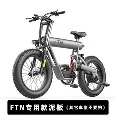 FTN 산악용 전기 자전거 T24 스쿠터 40KM 산악전기자전거 모델 8ah 브레이크, FTN 전용 싱글 백보드