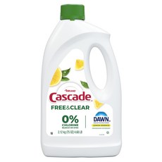 Cascade Clear 洗碗機專用洗碗精 檸檬, 1個, 2.12kg