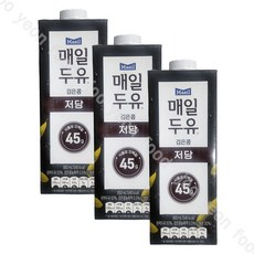 매일두유 검은콩두유, 950ml, 3개
