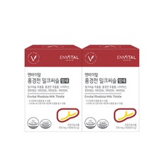 엔바이탈 홍경천 밀크씨슬 밤새 700mg X 60정 * 2박스, 2개