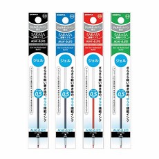339 제브라 사라사멀티펜 4+S 리필심 NJK-0.4 0.5 사라사멀티 J4SA11용 리필, 블랙