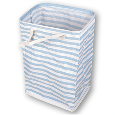 코지박스 재활용 쓰레이 분리수거함 72L 대용량 접이식 다용도 빨래바구니 정리함, 블루, 1개