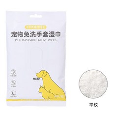 PetEye 寵物眼部濕巾，貓狗適用，120片裝，清潔用品, 1個, 免洗清潔手套6片,108801