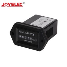 산업용 굴삭기 트럭 트랙터 디젤 엔진 시간 측정기 카운터 직사각형 타이머 AC220V 36V, 01 DC12 to 36V