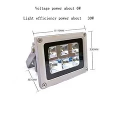 LED 자외선 UV 접착제 경화 램프 365nm 405nm 395nm 무영광 접착제 녹색 오일 감광성 수지 3D 프린팅용, 02 30W, 03 AU Plug, 01 395nm, 1
