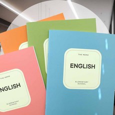 저학년 영어노트 신학기준비물 영어쓰기연습 알파벳쓰기 넓은칸노트 영어공부 왕초보영어, 핑크