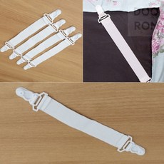 침대시트 고정밴드 Y형 고정집게 밀림방지 커버고정 이불고정 클립, Y형 집게클립 4p, 1개