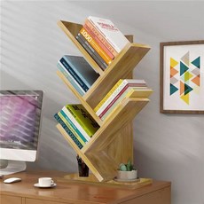 수입 우드 인테리어 낮은 책장 매거진랙 전면 거실 수납장, 1개, K. 연한 호두색 5단