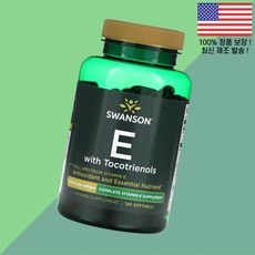 스완슨 풀 스펙트럼 컴플리트 E 120 소프트젤 캡슐 Swanson Full Spectrum Complete Softgels, 1개
