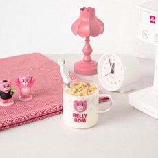 데이니즈 벨리곰 유리컵 NRR, 1개, 그린