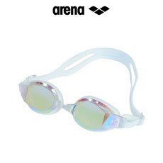 아레나 arena 돌핀 트레이닝 미러 수경 A5AC1AG46 AGW-460M 물안경 수영수경 수영안경, 1개, CLA