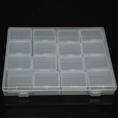 30Pcs 구슬 주최자 상자 공예 보석 작은 항목 저장을위한 힌지 뚜껑이있는 투명 플라스틱