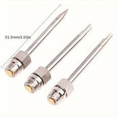 3개입 510 인터페이스 납땜 인두 리워크 부품 액세서리 미니 팁 휴대용 15W 도구, 3PCS