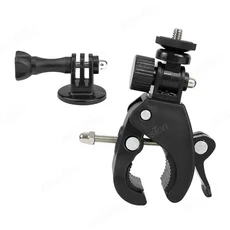 GoPro 12 9 8 DJI OSMO 액션 3 4 Insta360 SJCAM 액세서리 용 검정색 자전거 오토바이 핸들 바 삼각대 마운, 01 검정색, 01 사이클링, 01 China Mainland