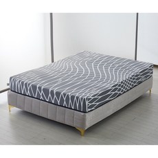 모달 삼중원단 소프트쿠션 편안한수면 싱글 매트리스(97cm) 고등학생 학생, 그레이