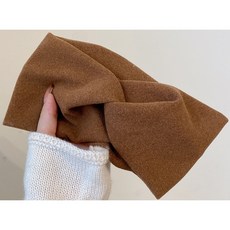 素色寬邊髮帶 彈性化妝洗臉髮飾, 1個, 素色寬邊髮帶 C2701【咖啡色】