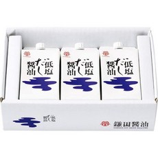 카마다 다시 소유 저염 간장 Kamada soy sauce Low Salt Dashi Soy Sauce, 600ml, 1개