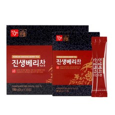[정원삼] 진생베리차 1박스 50포/인삼열매 /인삼, 1개, 3g